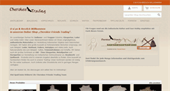 Desktop Screenshot of cherokee-trading.de